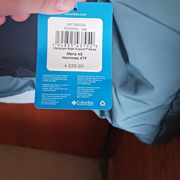 Columbia winter coat - Picture 7 of 8